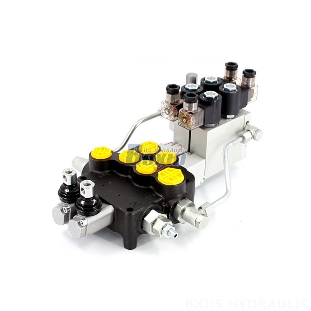 2-Spool Electro-Hydraulic Valve | P80 Model | Factory Direct & Customizable main image