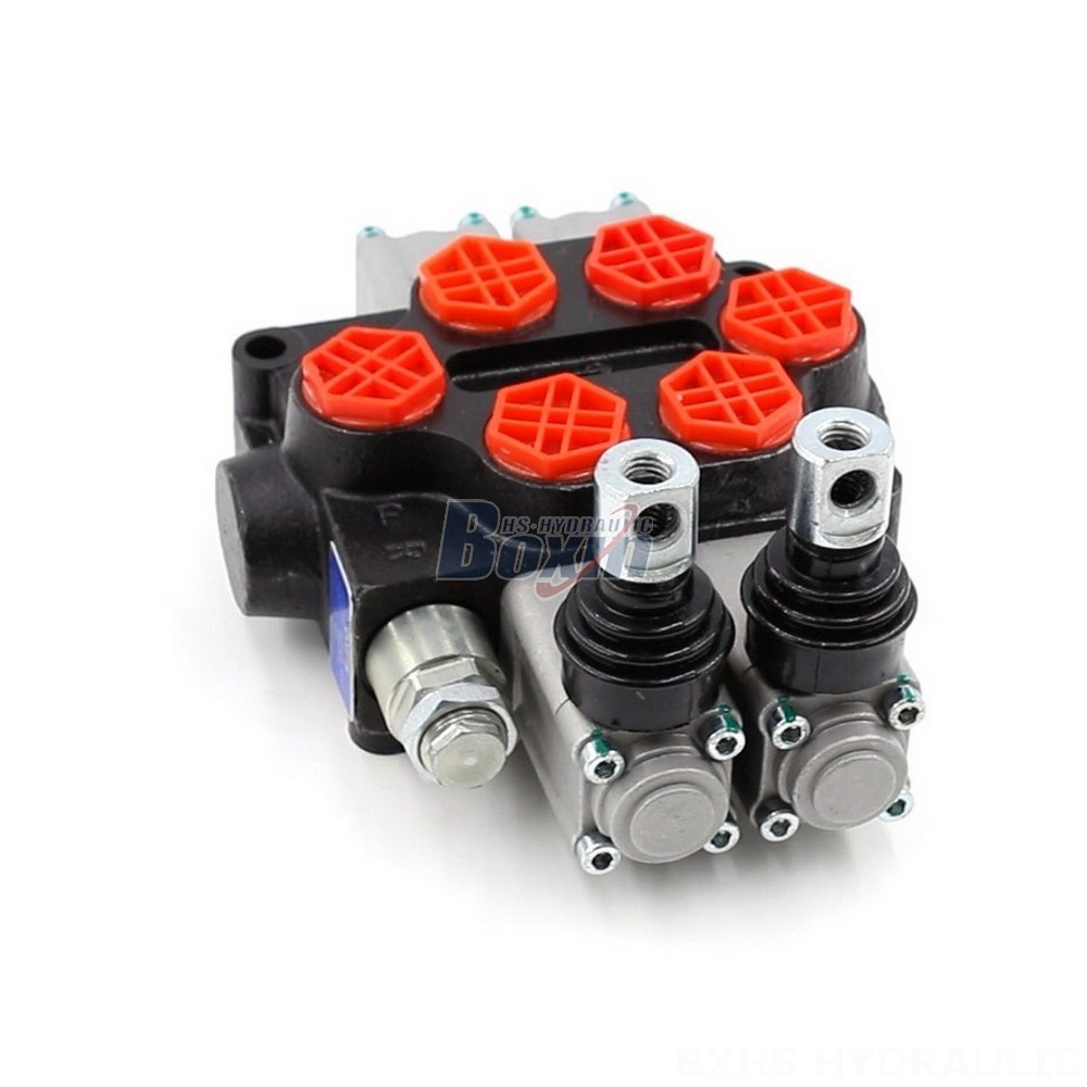 Q45 Manual 2 Spool Monoblock Directional Valve | Premium Hydraulics main image