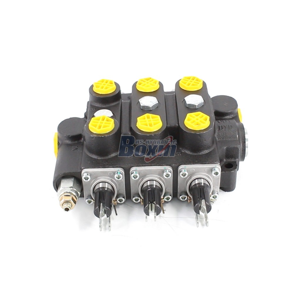 Global Distributors and Wholesalers Wanted for RD5300NPT-3OT Manual 3 Spool Hydraulic Valve main image