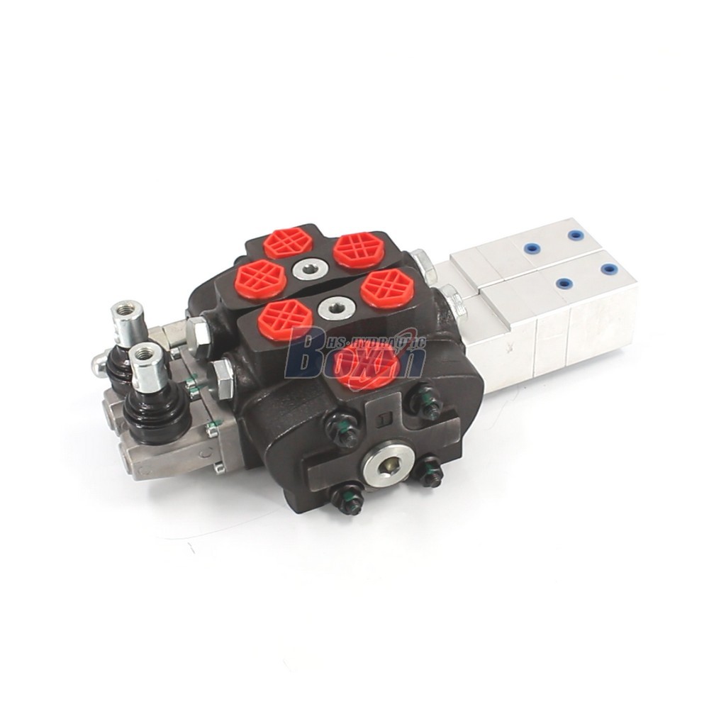 SD8 2 Spool Pneumatic Hydraulic Sectional Valve with High Pressure main image