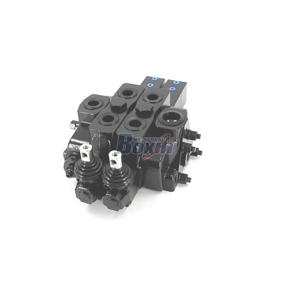 Reliable SDS180Q Pneumatic Manual 2 Spool Valve for Construction Machinery cover photo