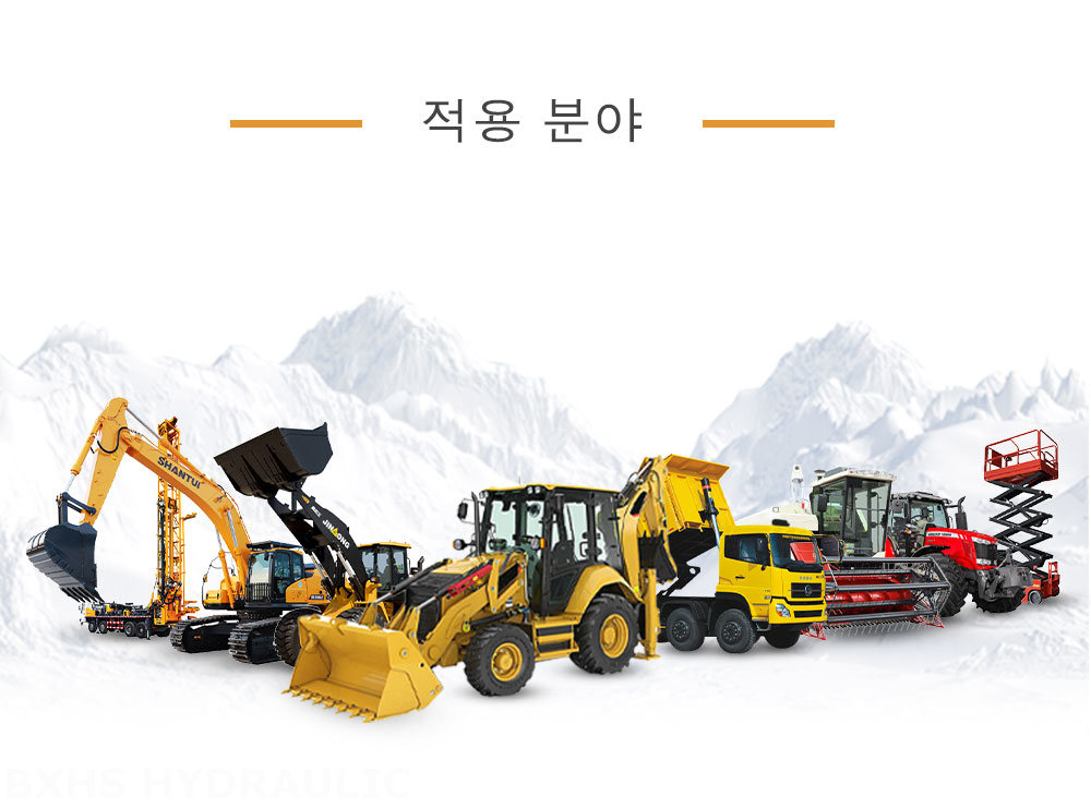 DCV40Z 수동 5 스풀 일체형 방향 밸브